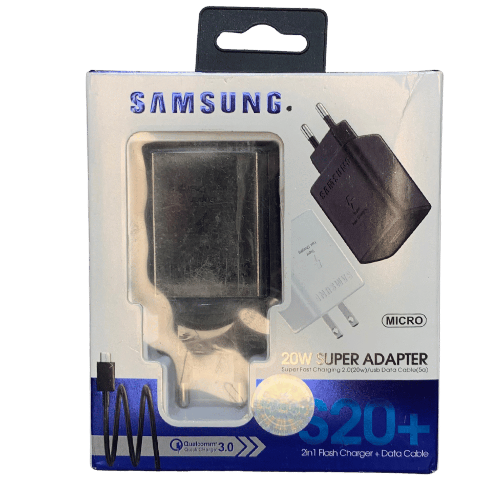 شاحن سامسونج 20W S20+ MICRO. 2IN1